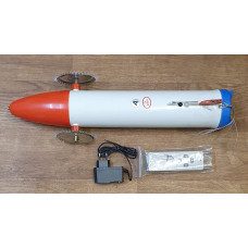 Торпеда на аккумуляторе с пультом дистанционного управления для протяжки сетей под лед