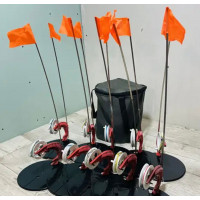 Набор оснащённых жерлиц Щука